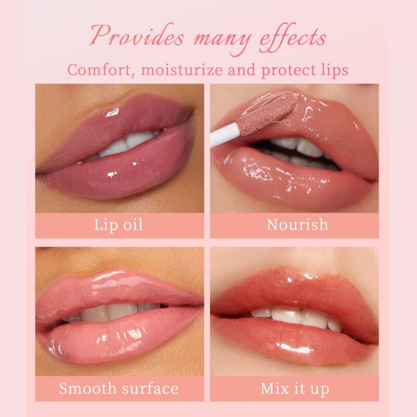 💋 Hanki täydellinen pout✨ Tinted Lip Glow Oil - Sävytetty huulten hehkuöljy - reheville, kosteutetuille huulille, joilla on luonnollinen hehku! 💖