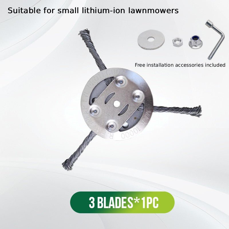 🔄 50% OFF NOW! ⚙️ Replacement Blade for Grass Trimmer – Quick Tool-Free Replacement, Tangle-Free Design