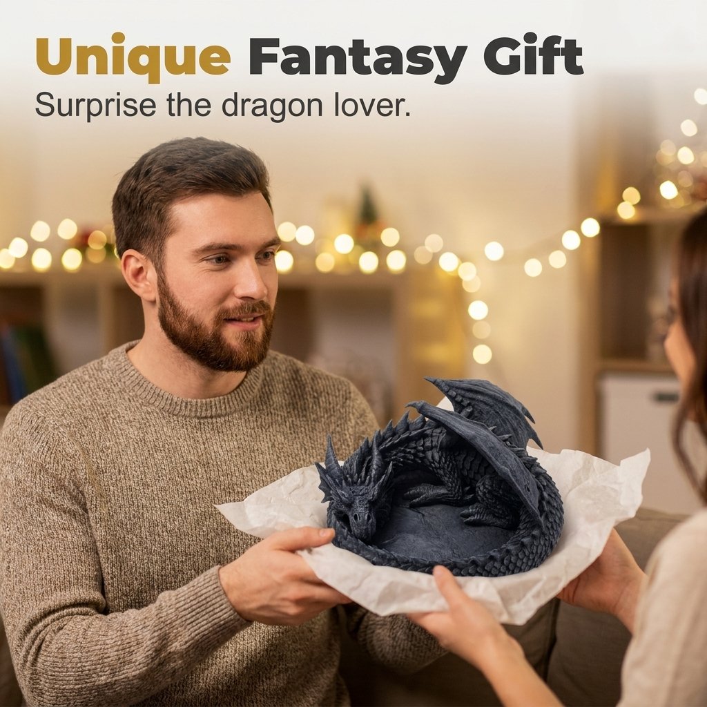 🐉Dragon Guardian 3D-printed storage tray - The Dragon’s Treasure!