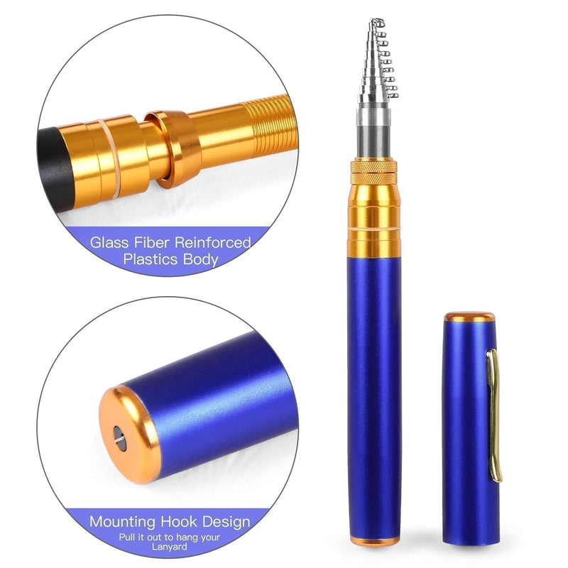 Ultra-Short Pen Fishing Rod Set (Complete)