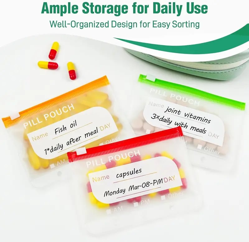💊Waterproof Pill Organizer Set