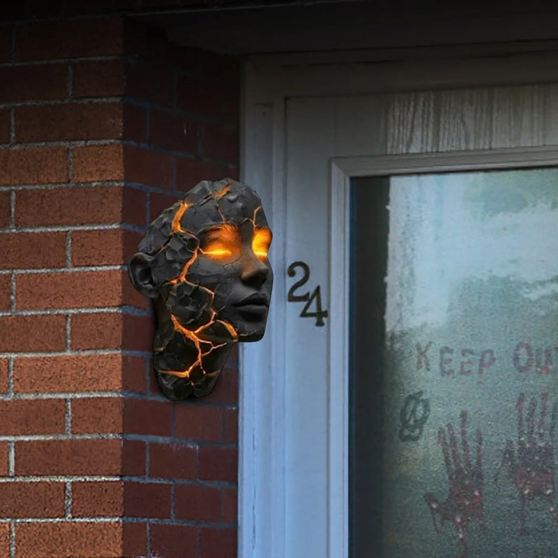 🕯️ Cracked Soul Wall Light