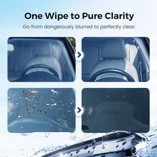 Professional Oil Film Remover for Car Glass – Deep Clean & Anti-Glare