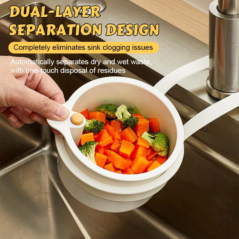 Universal Clip-On Sink Drain Basket – The Multi-Functional Kitchen Strainer