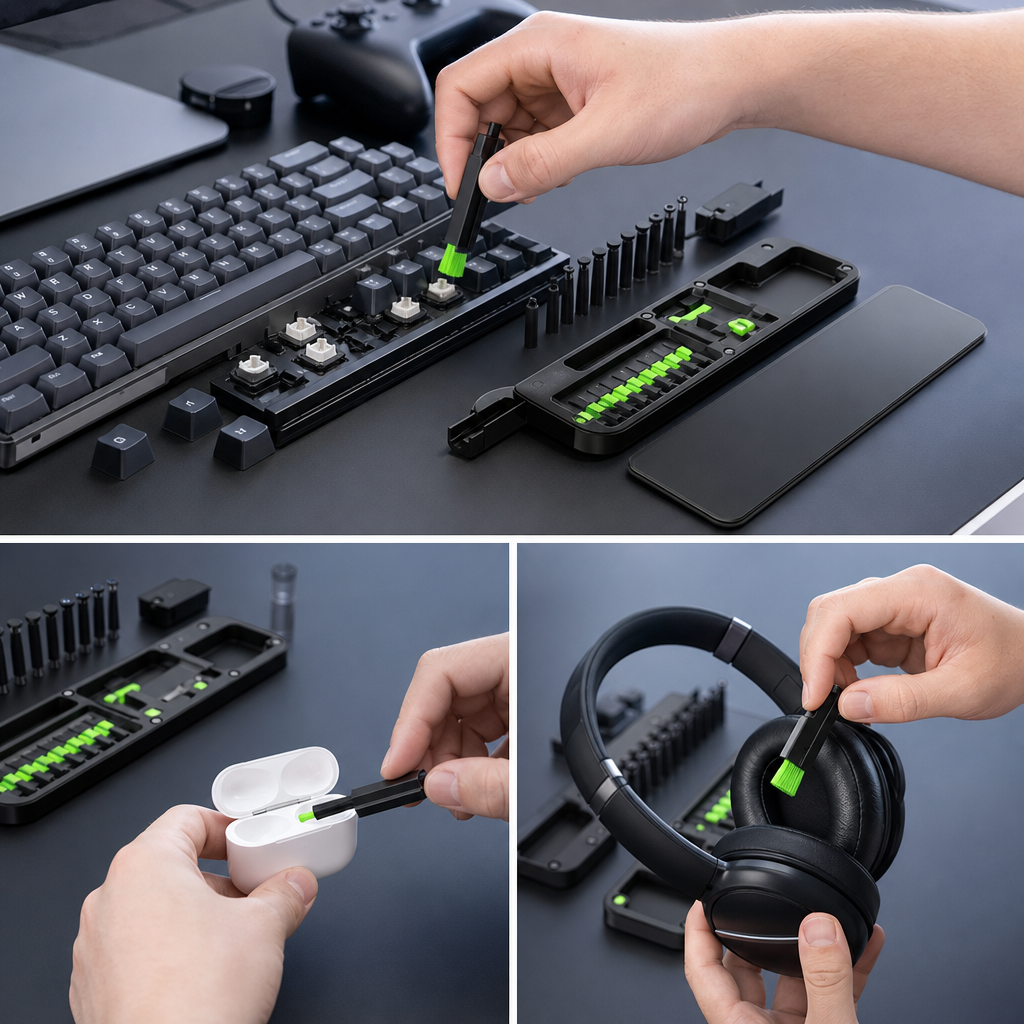 Keyboard Wrist Rest With Cleaning Kit