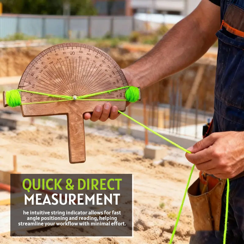 Wooden Precision Angle Finder Tool