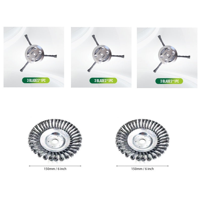 🔄 50% OFF NOW! ⚙️ Replacement Blade for Grass Trimmer – Quick Tool-Free Replacement, Tangle-Free Design