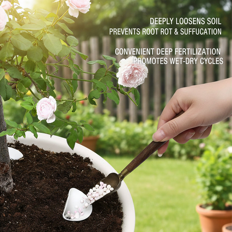 Adjustable Plant Soil Ventilator – Root Aerator & Deep Watering Funnel