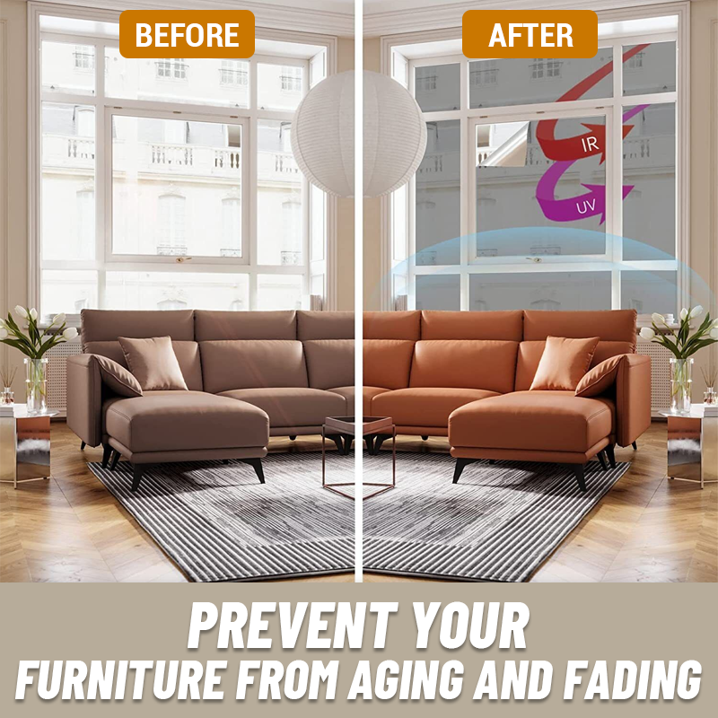 One-Way Perspective Insulation Glass Film