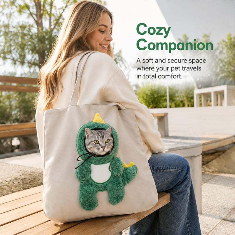 A playful pet carrier that feels ready for everyday outings
