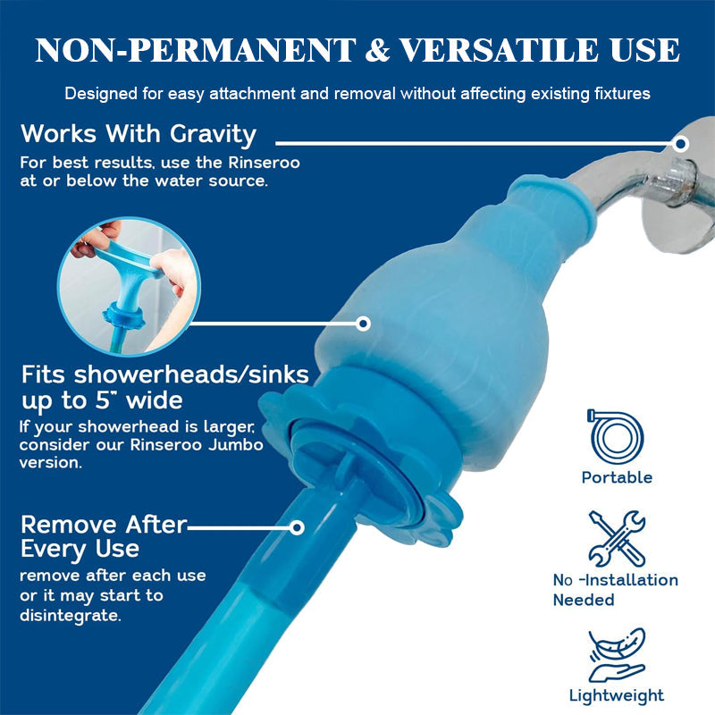 🚿 Flexible Shower Hose Attachment