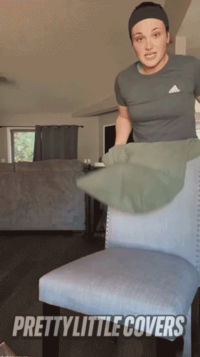🪑Chair covers – give an old chair a fresh new look instantly!