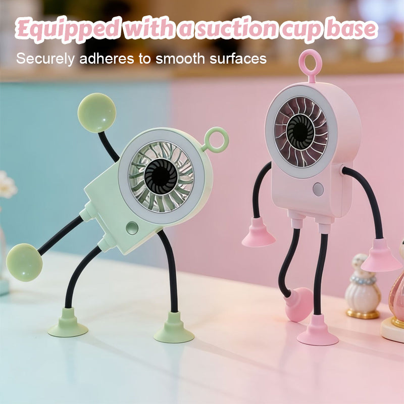 🤖 Robot Fan - Cool breeze meets playful design. Stay cool in style.