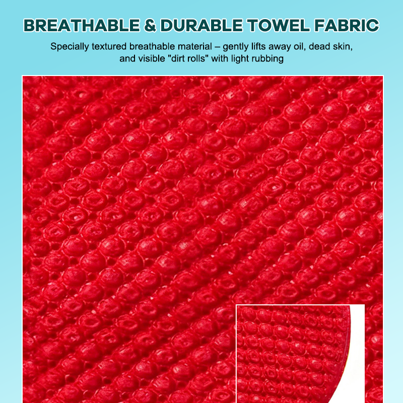 Oil-Controlling & Exfoliating Shower Towel