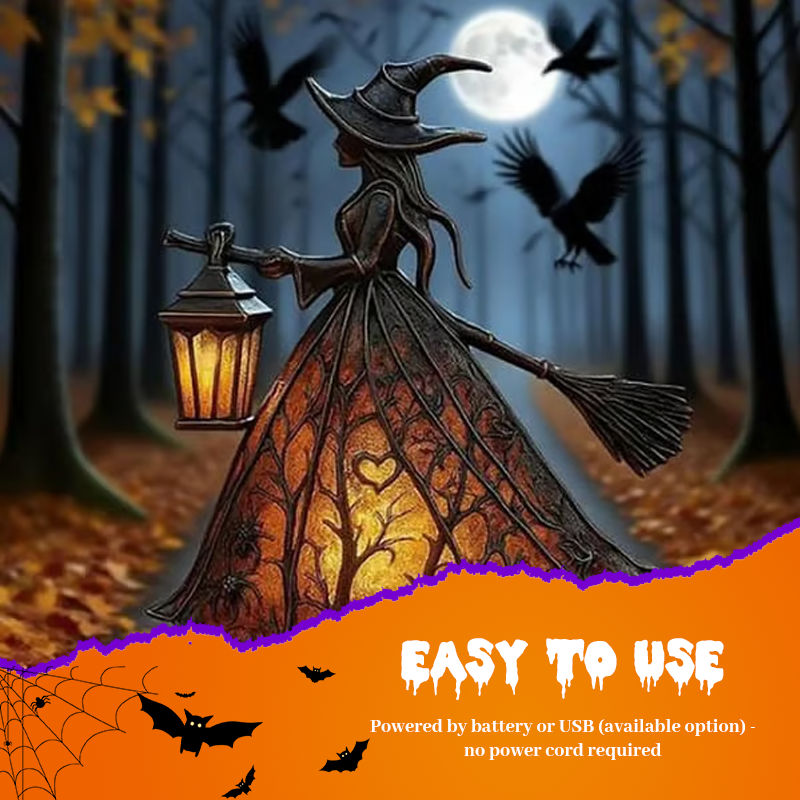 Halloween-noitalamppu