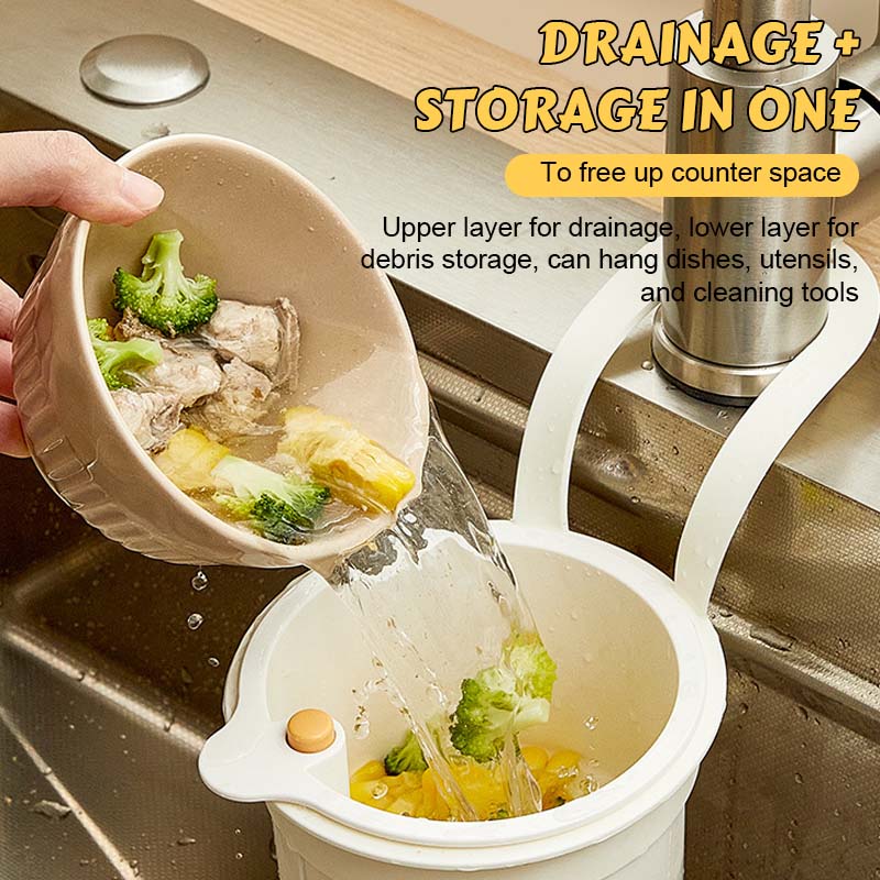 Universal Clip-On Sink Drain Basket – The Multi-Functional Kitchen Strainer