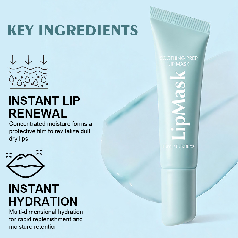 Soothing & Repairing Peel-Off Lip Mask — A deep-hydrating and exfoliating treatment for dry, flaky lips