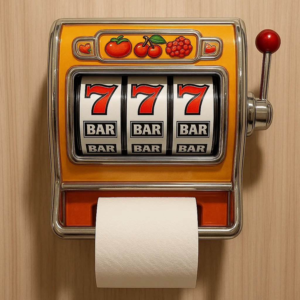 🔥Limited Edition🎁 Vending Machine-Style Toilet Paper Holder
