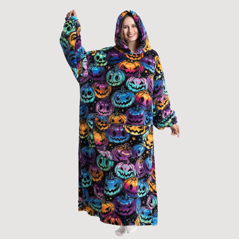 🧸 Paksu kylpytakki hupulla ja peitolla