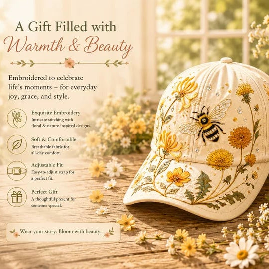 🔥Last day – 50% off 🌸🌿 Garden Morning Cap