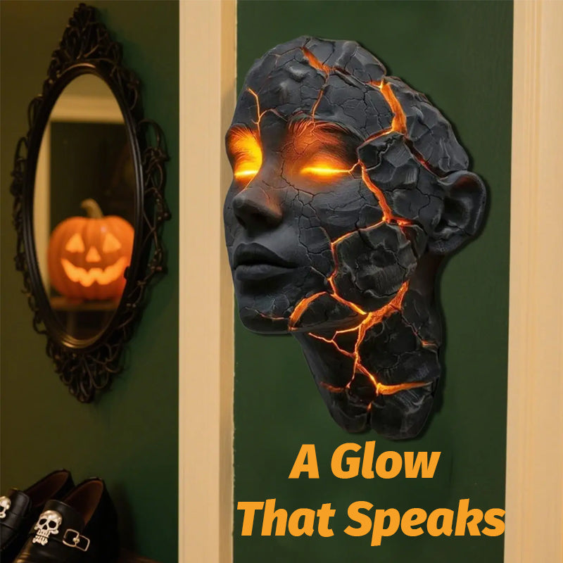🕯️ Cracked Soul Wall Light