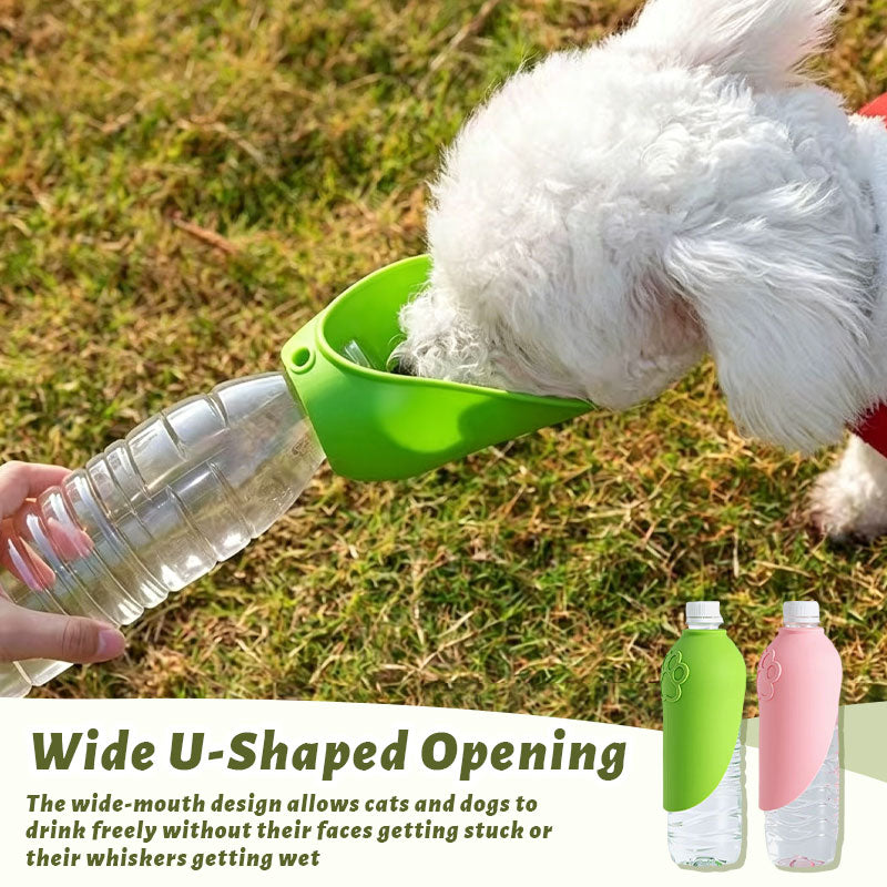 Portable Dog Water Bottle – Leak Proof & Foldable for Travel, Walking & Hiking