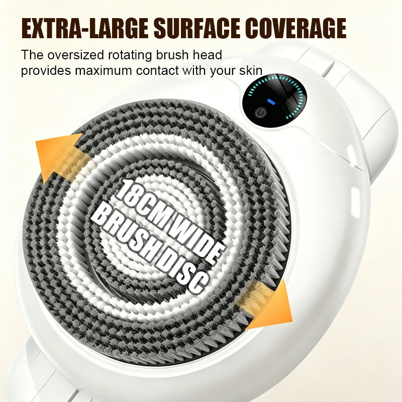 Wall-Mounted Automatic Bath Brush – Smart Electric Body Scrubber 🚿✨