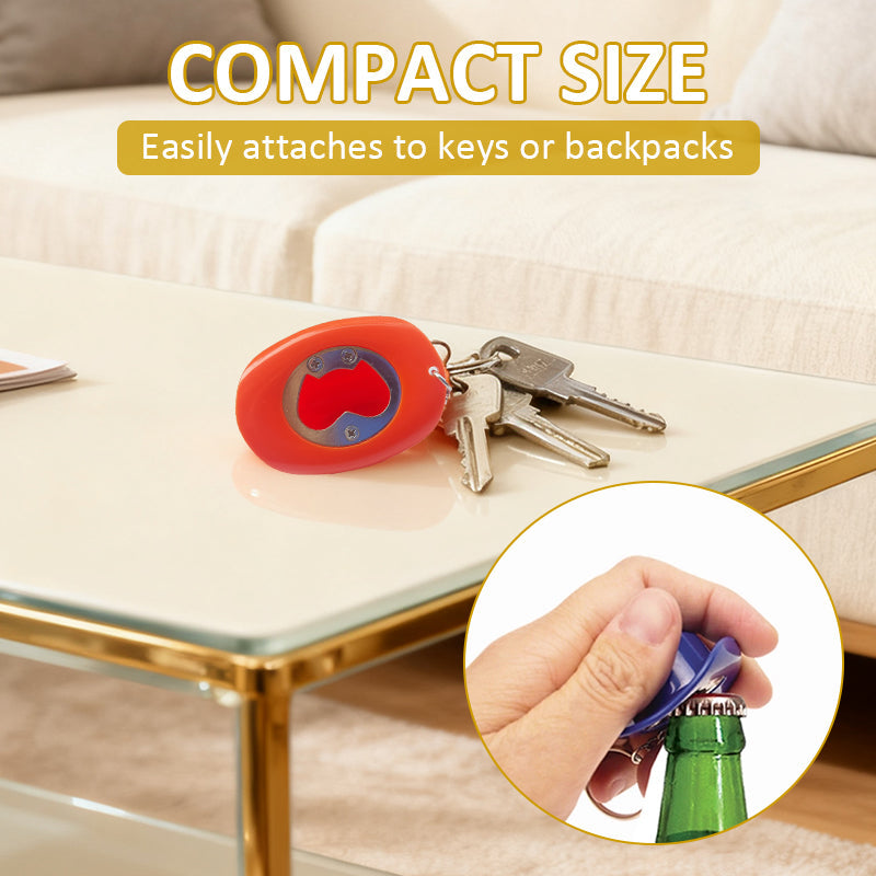 🤠Cowboy-hattu-pullonavaaja-avaimenperä – Villi länsi taskussasi!