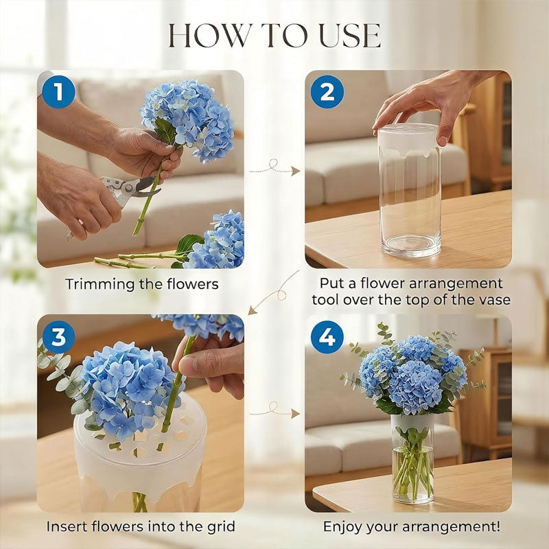 Flexible Silicone Floral Grid — Helping You Create Stable and Elegant Floral Arrangements