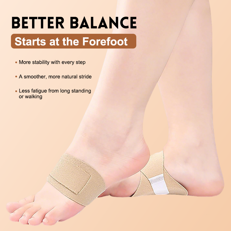 Arch Support Pads – Adjustable Half Insole for Flat Feet Relief