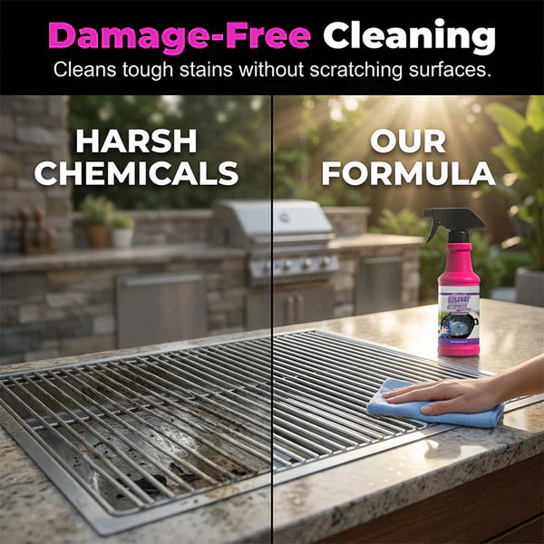 Fast-Acting Heavy Duty Grill Grease Destroyer Spray