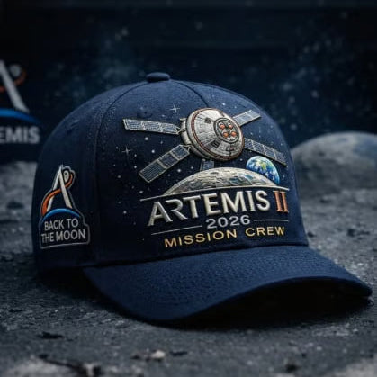 ✨High-quality, hand-printed craftsmanship – 🌕Artemis II Lunar Mission Com