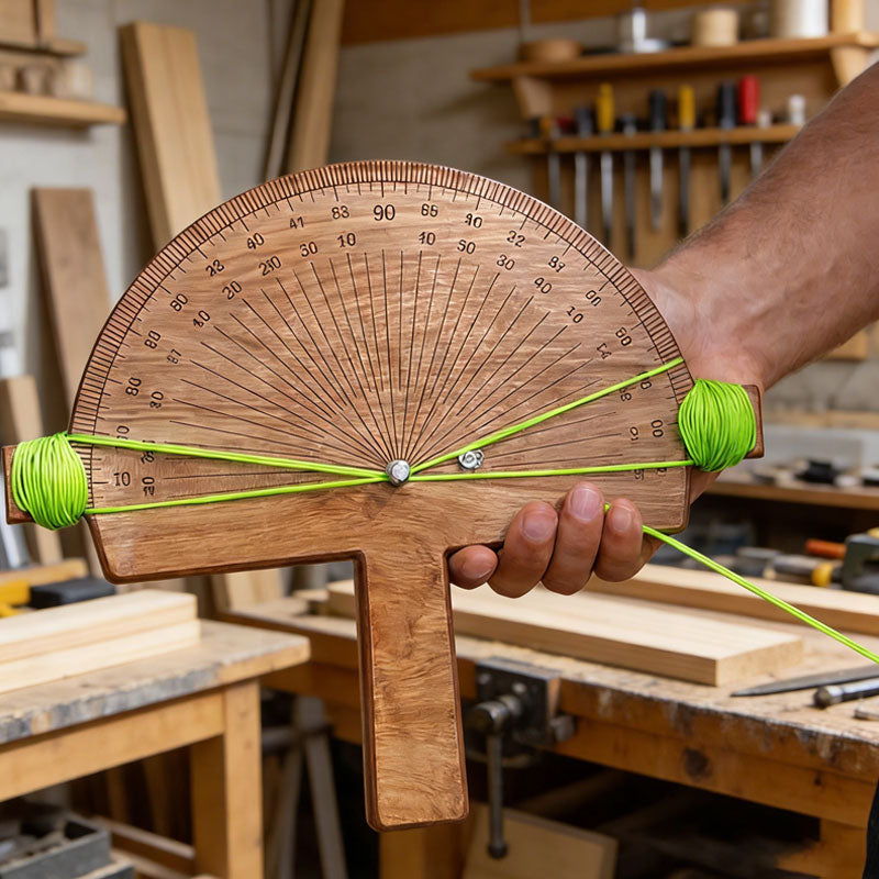 Wooden Precision Angle Finder Tool