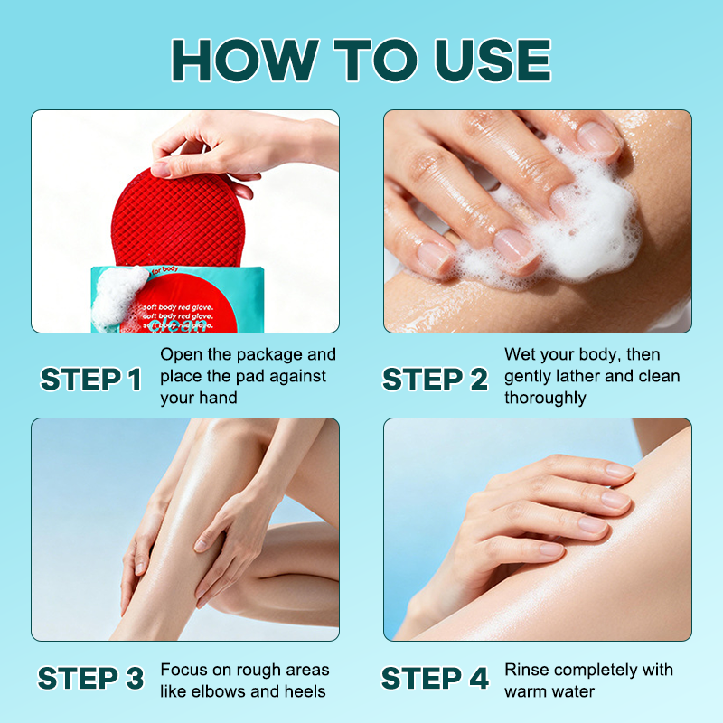 Oil-Controlling & Exfoliating Shower Towel