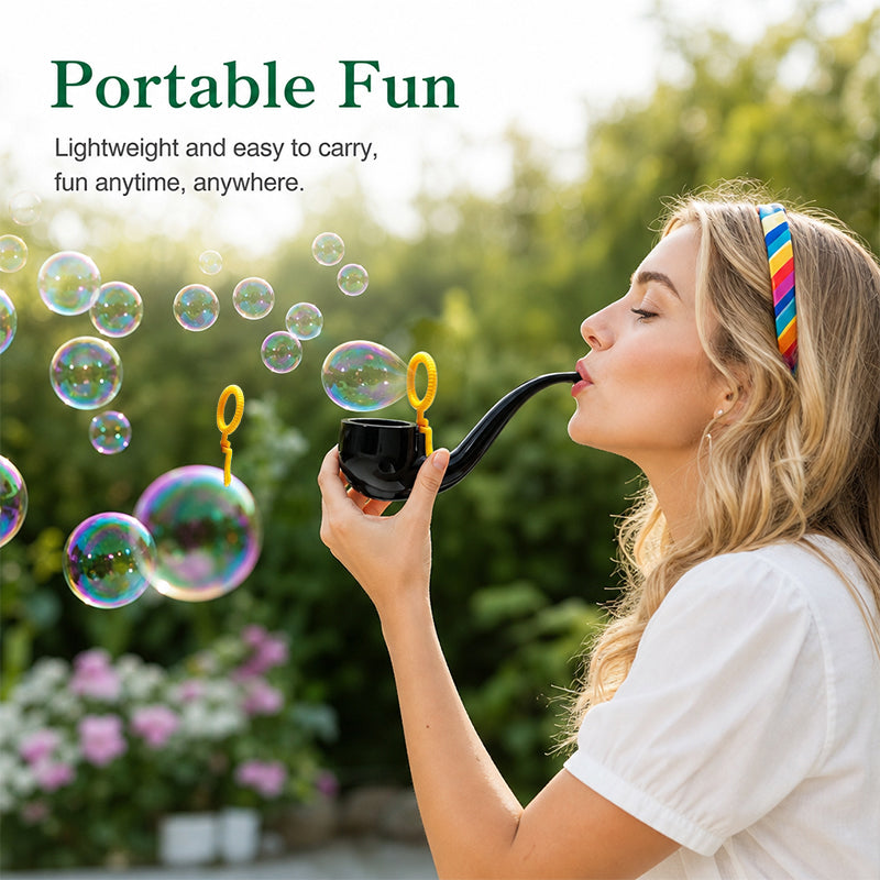 Trendy & Fun Portable Soap Bubble Pipe