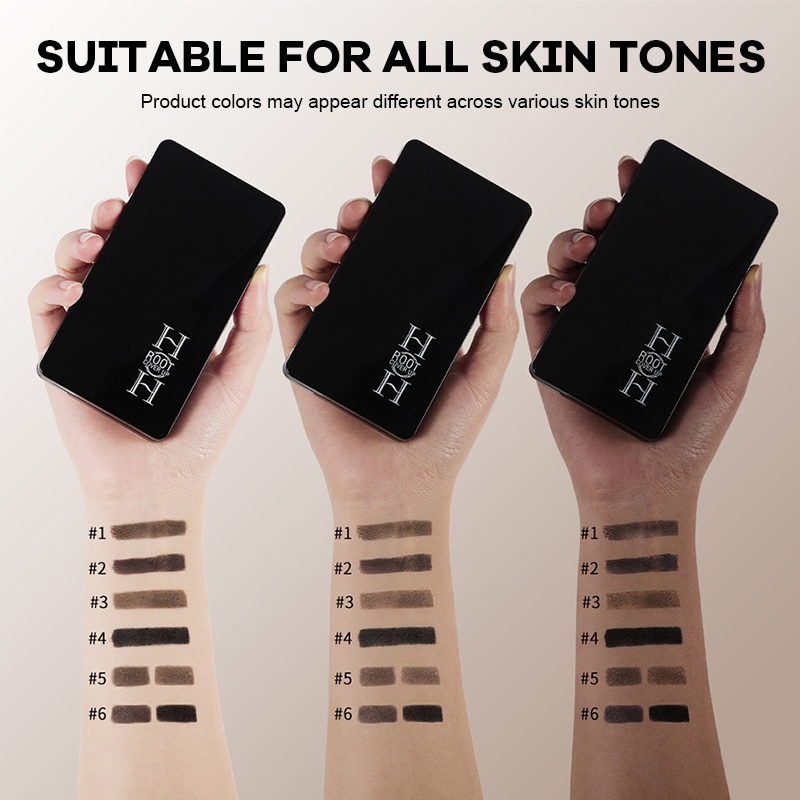 2-in-1 Root Concealer Powder & Hairline Shadow Palette for Instant Gray Coverage and Hairline Filling