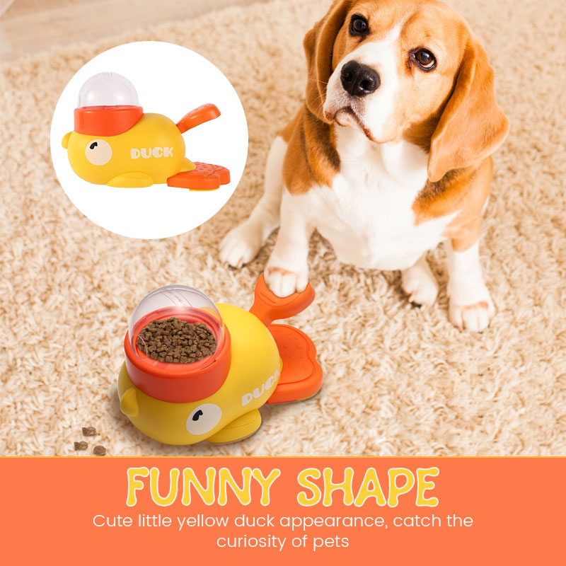 Pieni keltainen ankka -automaattiruokinta