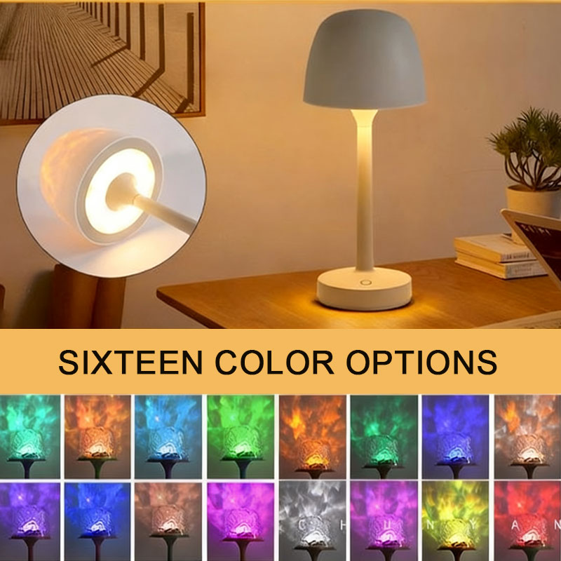 Water Ripple -ympäristöpöytävalaisin