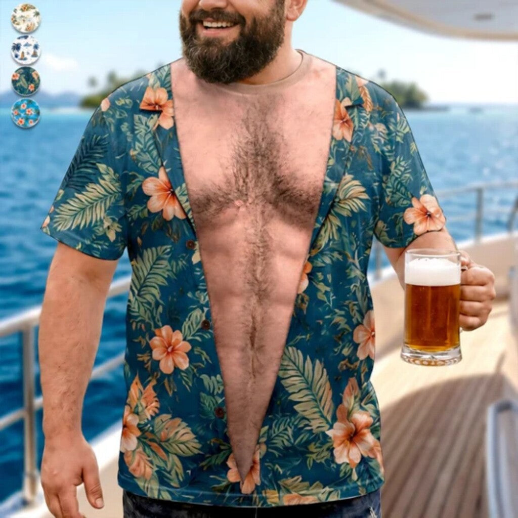 📢📢 50% off!! ⏰Funny men’s T-shirt with muscle print