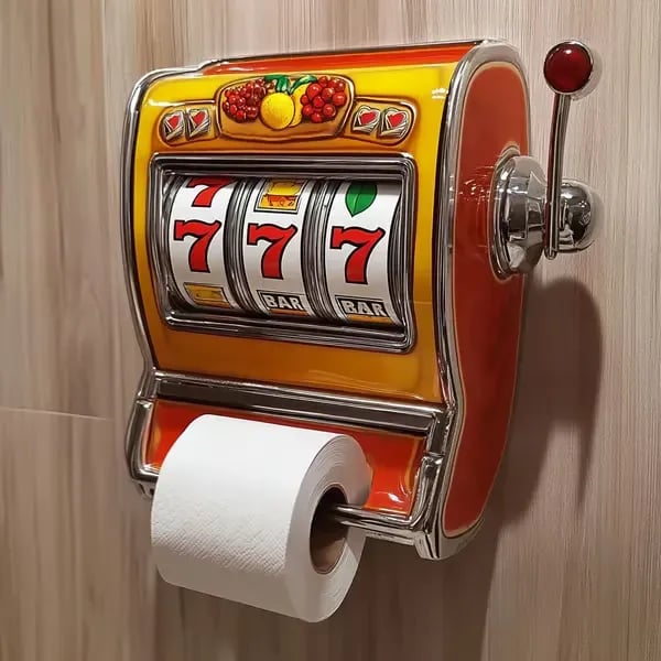 🔥Limited Edition🎁 Vending Machine-Style Toilet Paper Holder
