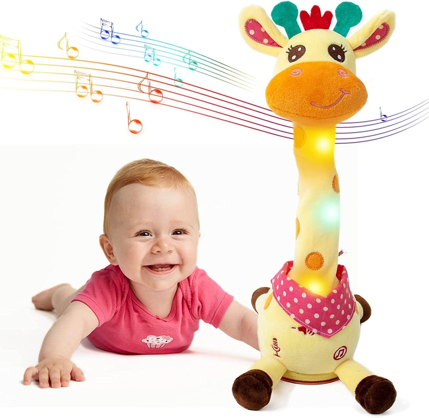 🎉 Eniten myyty musikaalinen kirahvilelu – laulaa, tanssii ja toistaa mitä sanot! 🦒🎵🗣️
