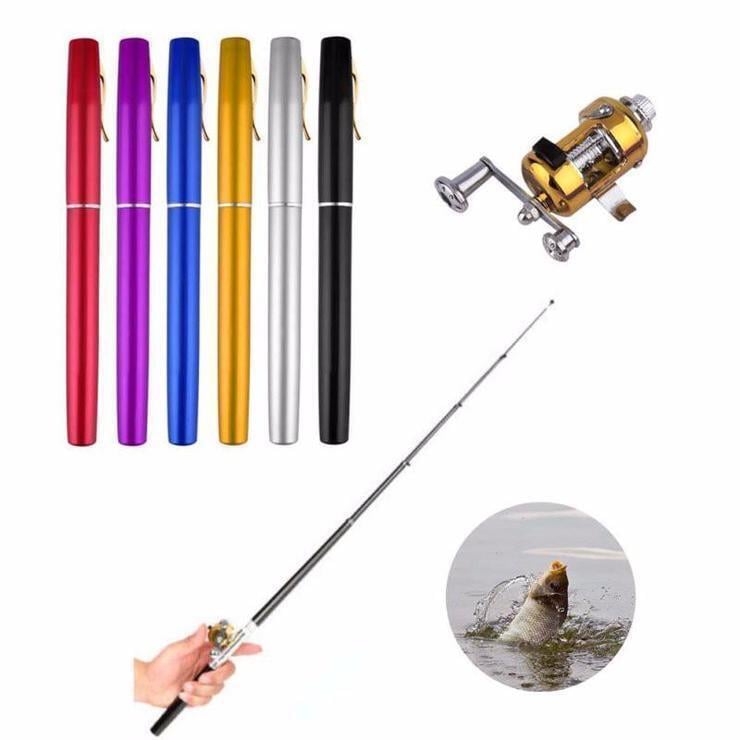 Ultra-Short Pen Fishing Rod Set (Complete)