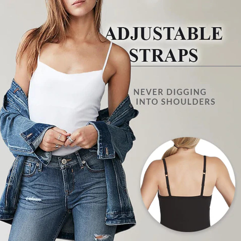 ⏳Viikon erikoistarjous🌸Loose Fit -toppi, jossa on sisäänrakennetut rintaliivit