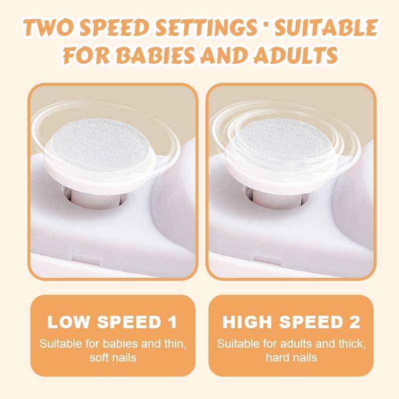 ✨ Sähkökäyttöinen turvallinen kynsileikkuri | Automaattinen leikkaus · Turvallinen lapsille · Täydellinen koko perheelle