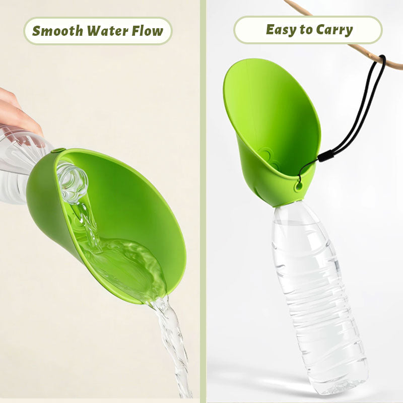 Portable Dog Water Bottle – Leak Proof & Foldable for Travel, Walking & Hiking