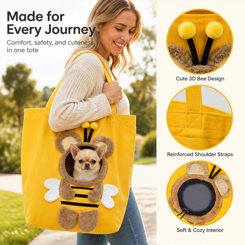A playful pet carrier that feels ready for everyday outings