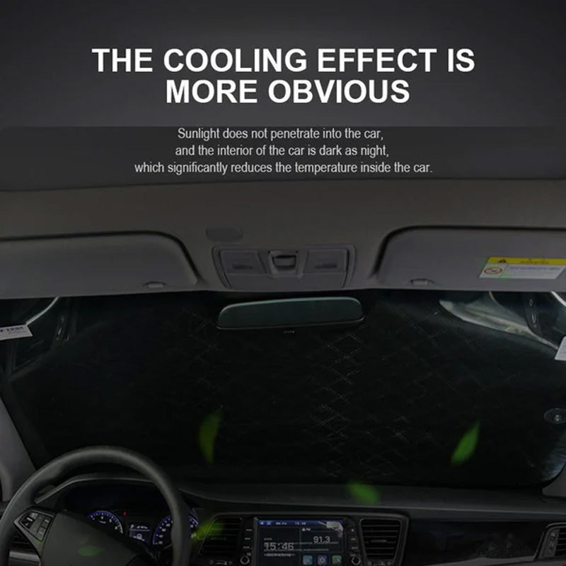 Magneettinen auton lumisuoja