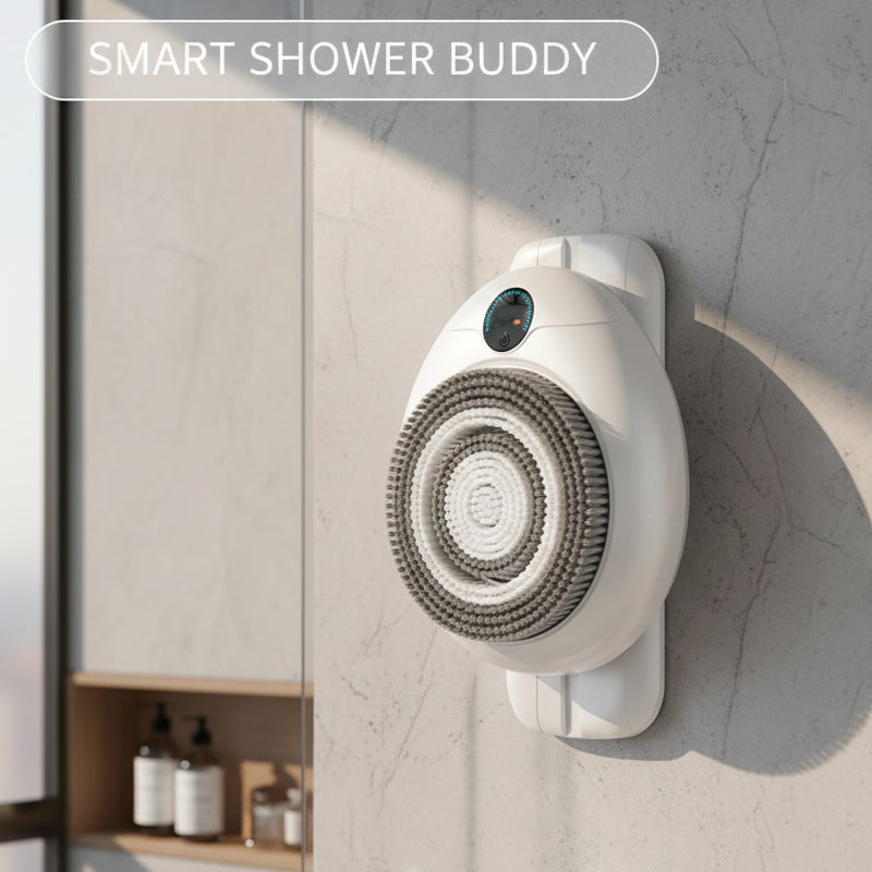 Wall-Mounted Automatic Bath Brush – Smart Electric Body Scrubber 🚿✨