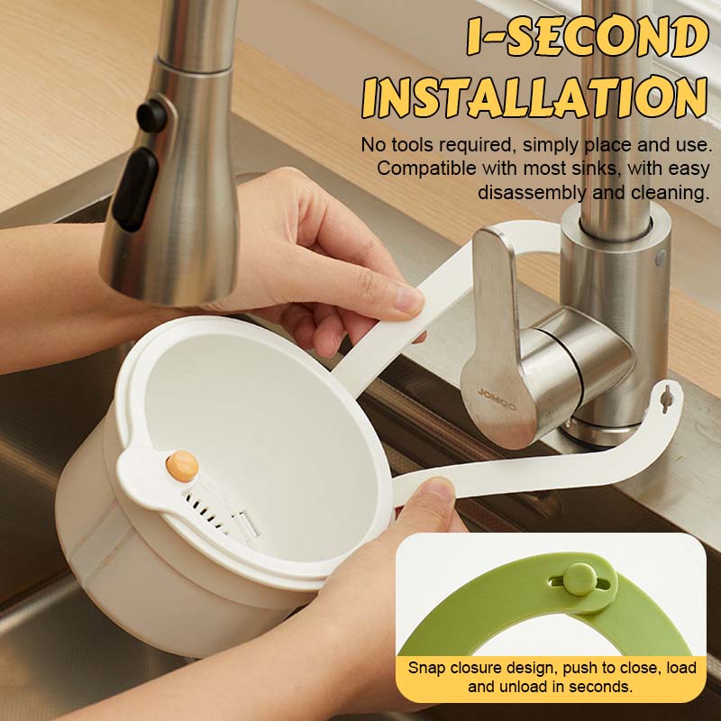 Universal Clip-On Sink Drain Basket – The Multi-Functional Kitchen Strainer