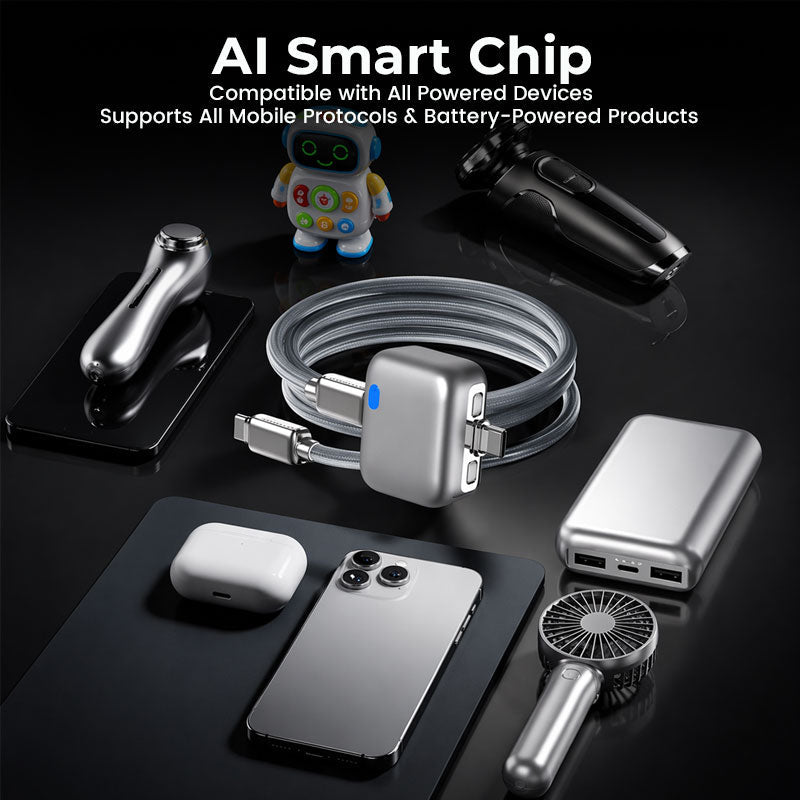Smart Auto Stop Charging Adapter - Protect Your Battery While You Sleep